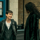 Elliot Page and Emmy Raver-Lampman in The Umbrella Academy.